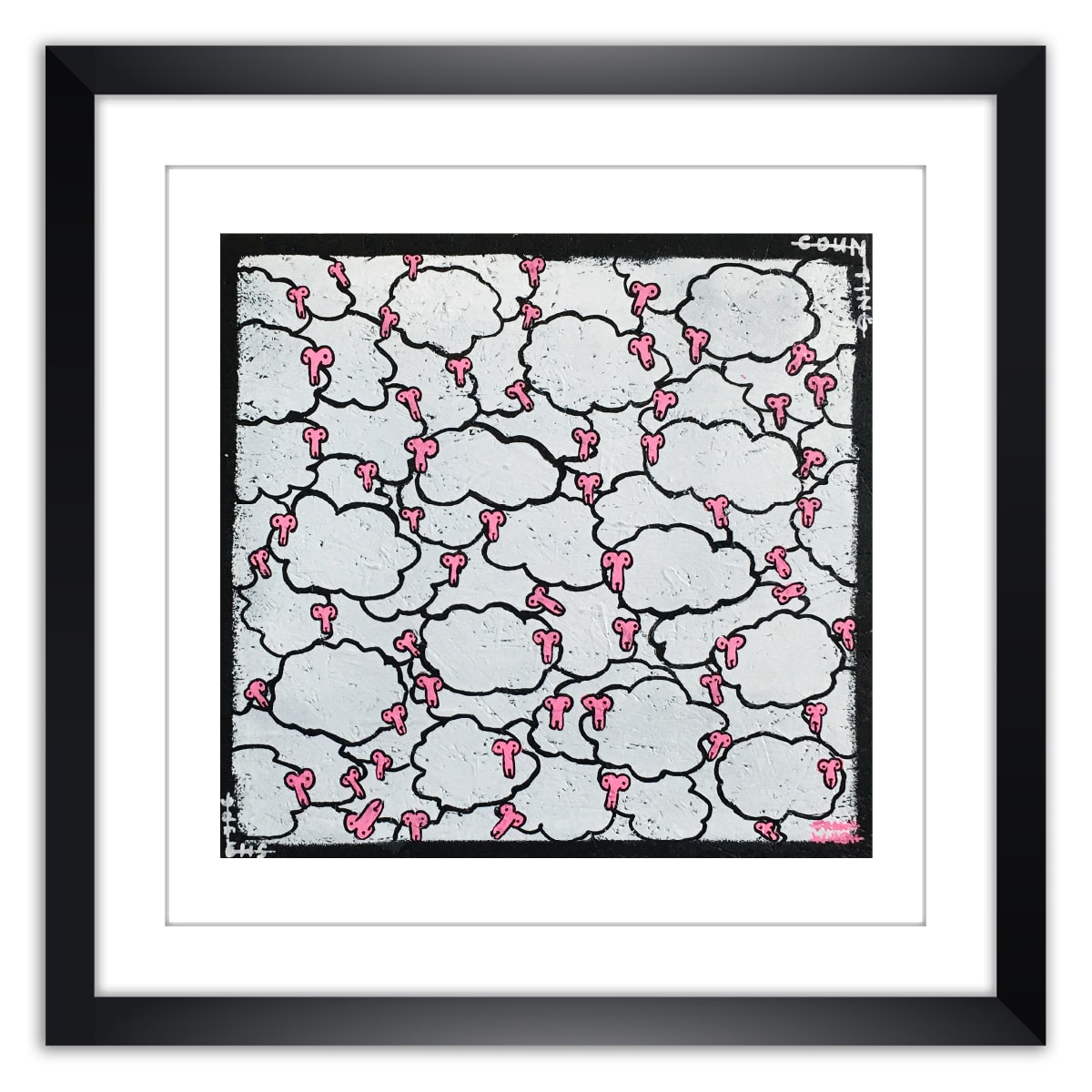 Limited Edt. Art Print – COUNTING SHEEPS